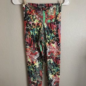 2 Pair of Colorful High Quality Leggings. Made in Brazil